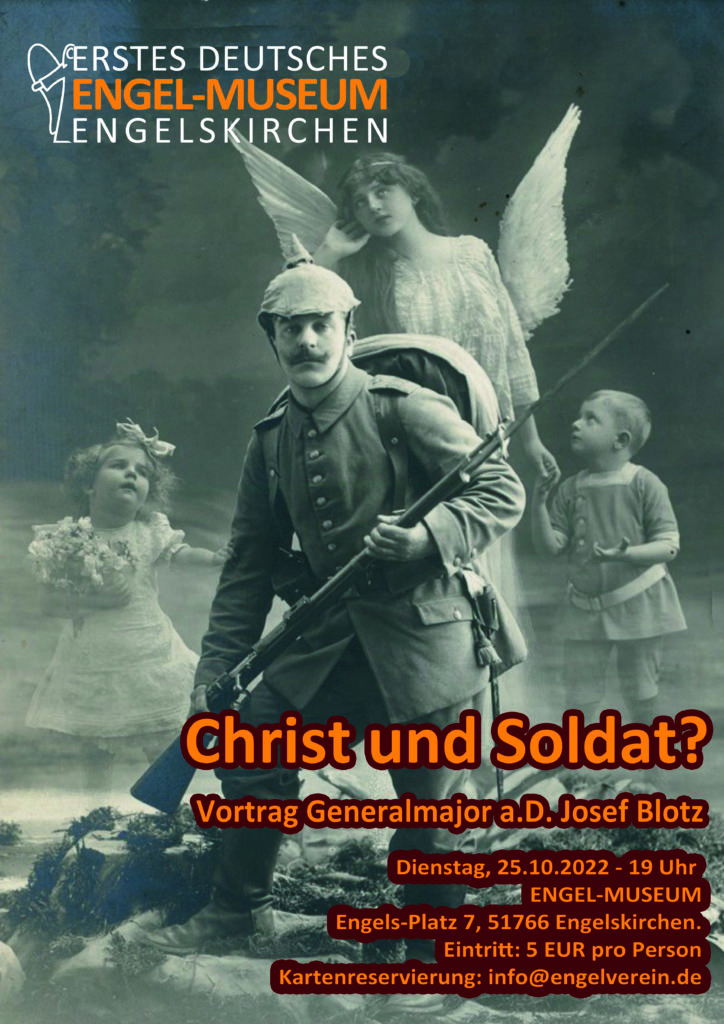 Vortrag am 25.10.2022 – Christ und Soldat – Wie passt das zusammen? Generalmajor a.D. Josef Blotz