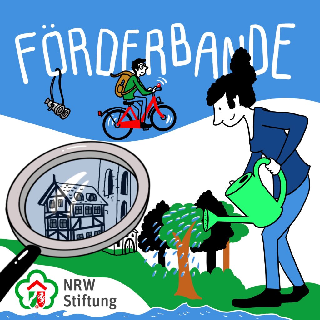 Podcast „Förderbande“ der NRW Stiftung
